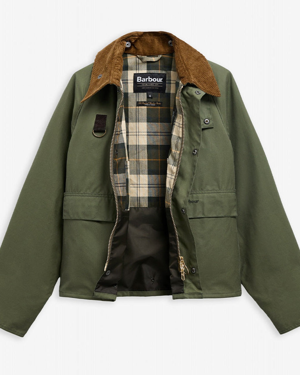 Barbour - Veste Spey Wax - Light Moss