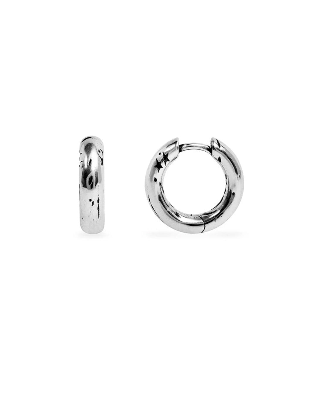 Two Jeys - Boucles D'Oreilles Big Hoops - Argent