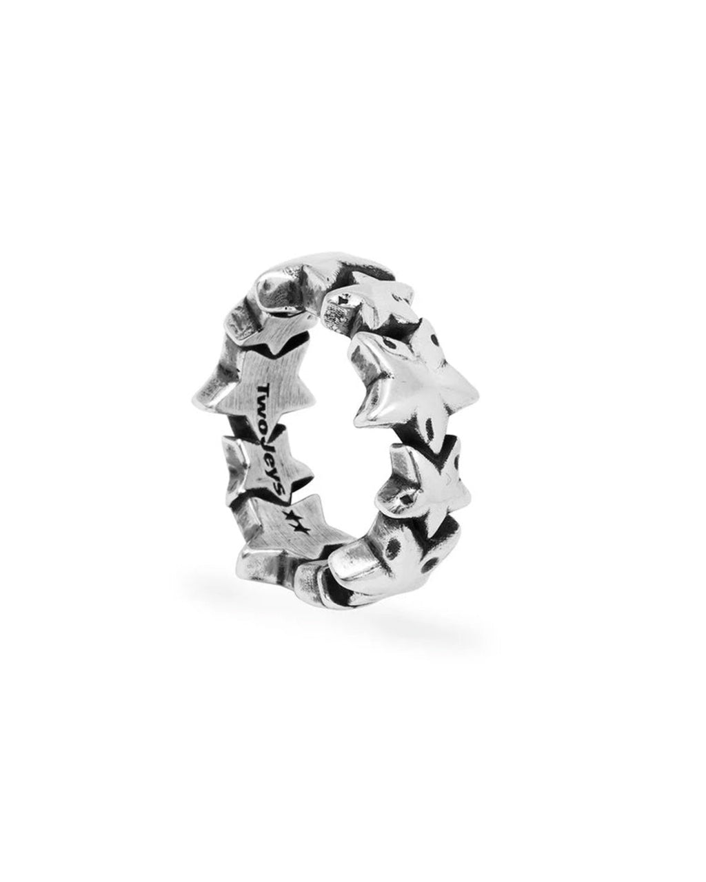 Two Jeys - All-Round Stars Ring - Silver