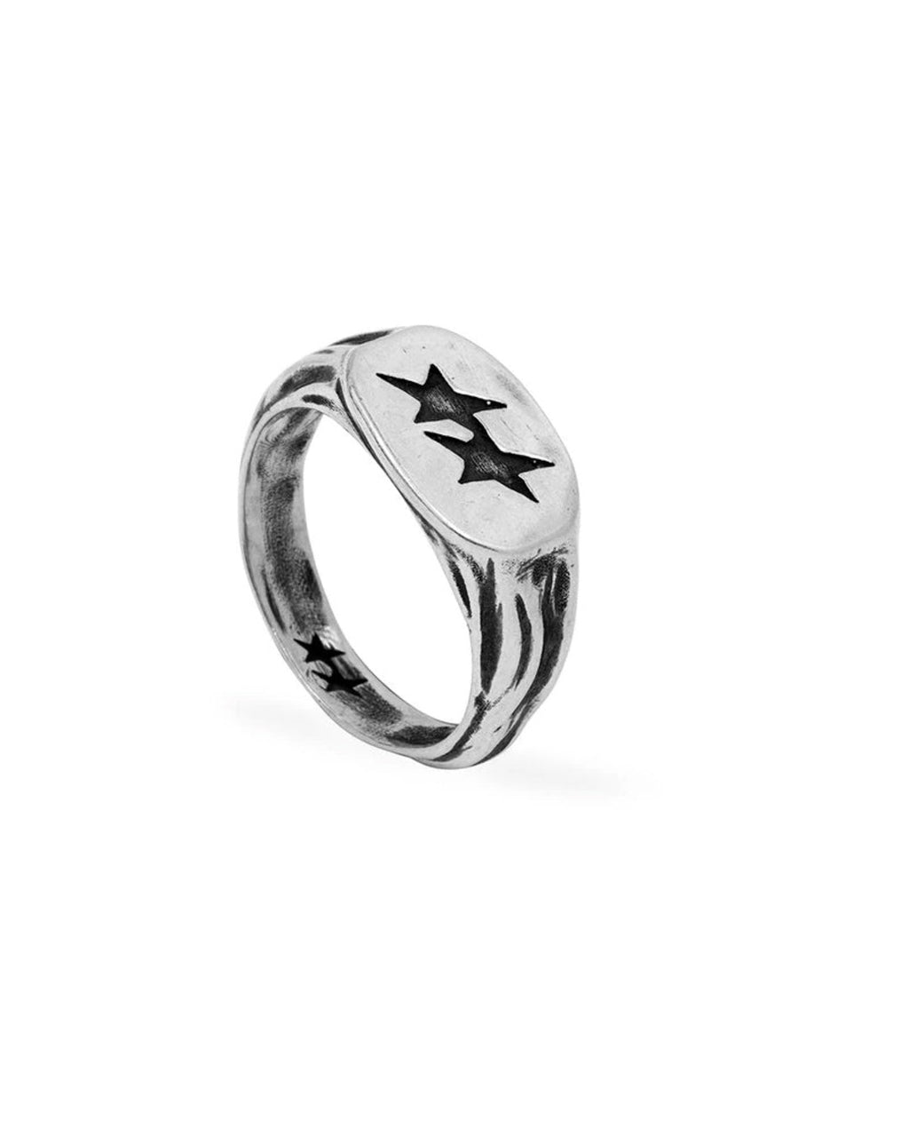 Two Jeys - Superstar Signet Ring - Silver