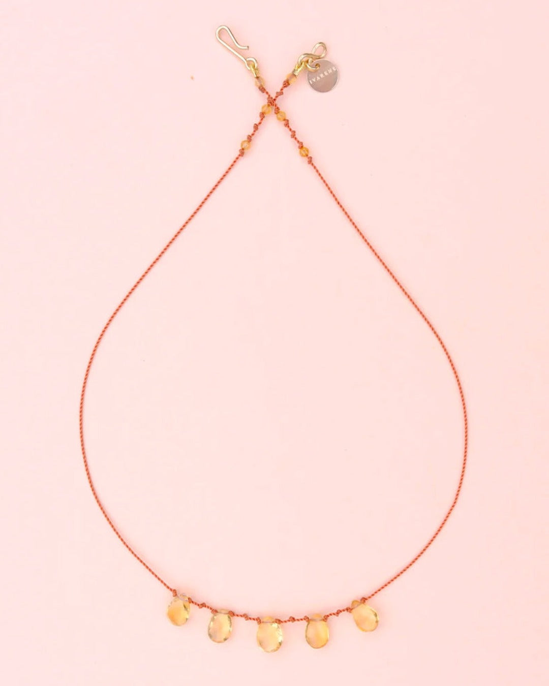 Ivarene - Collier 5 Gouttes - Citrine