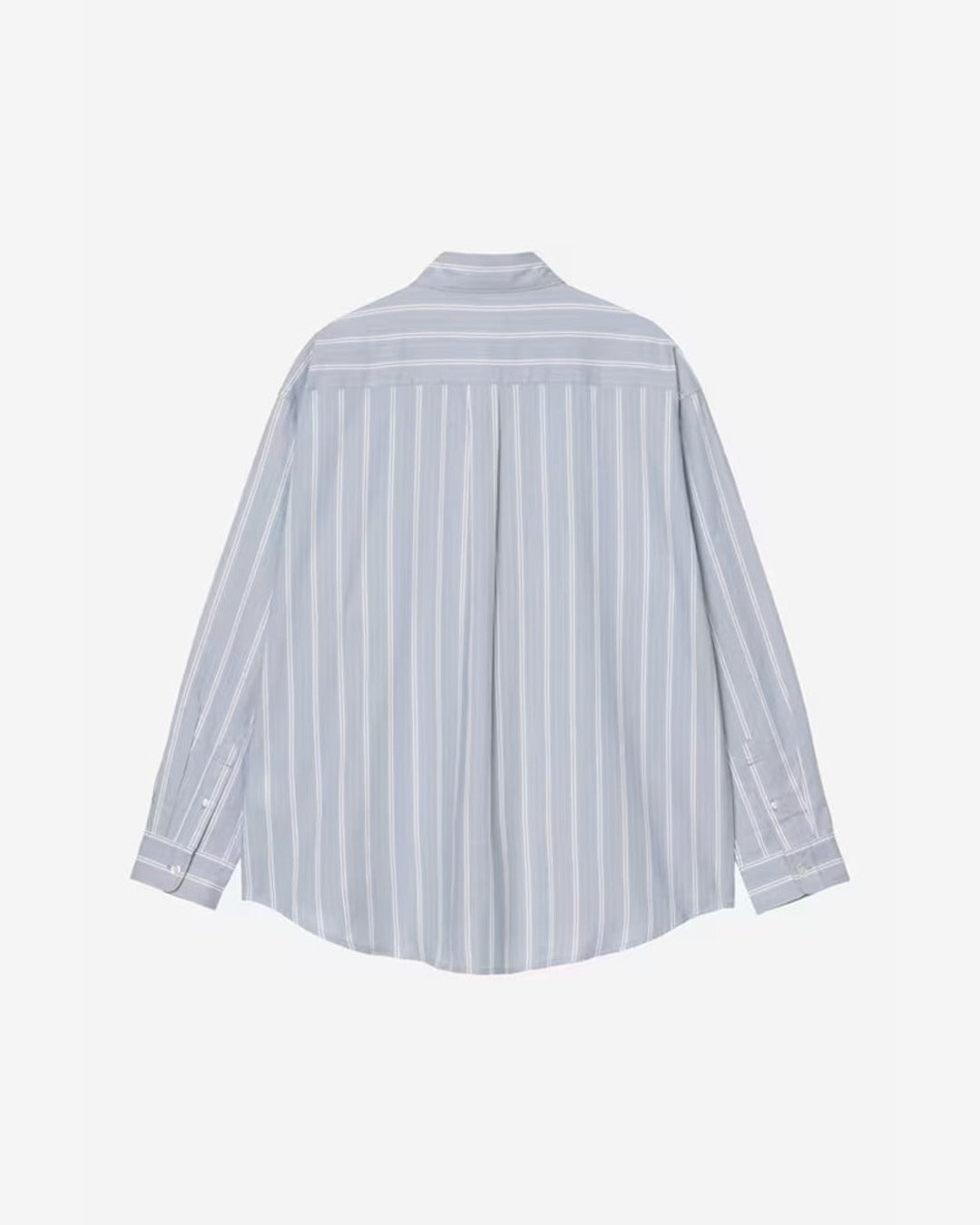 Carhartt WIP - Chemise Ls Beale - Gentle Bleu Blanc