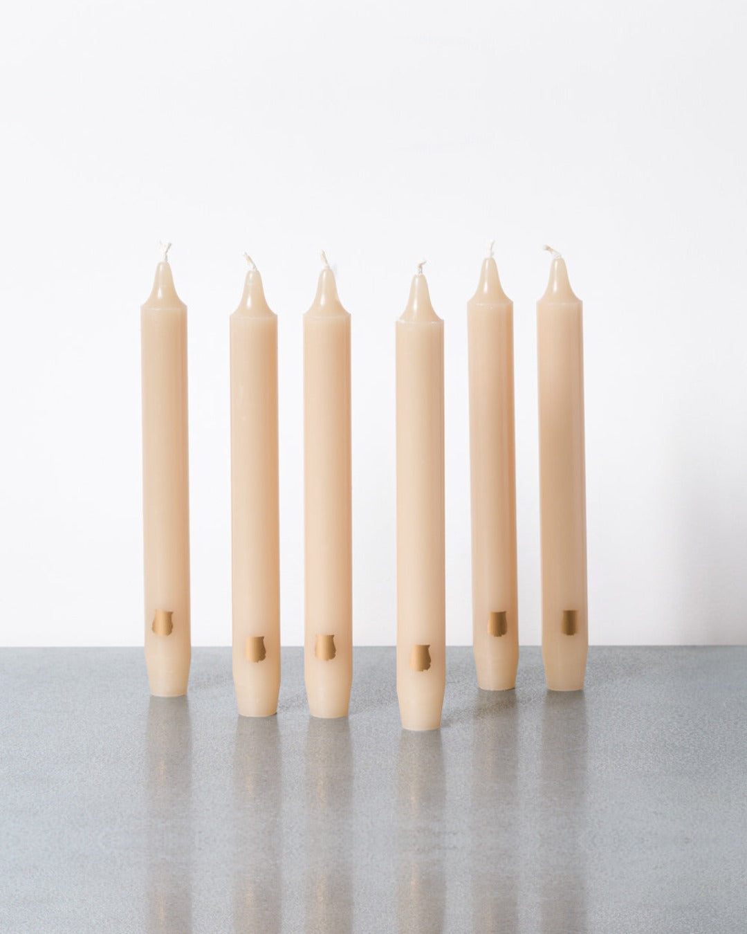 Trudon - Set of 6 Madeleine candles - Stone