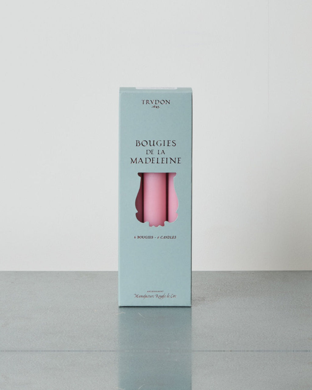Trudon - Lot De 6 Bougies Madeleine - Rose Tendresse