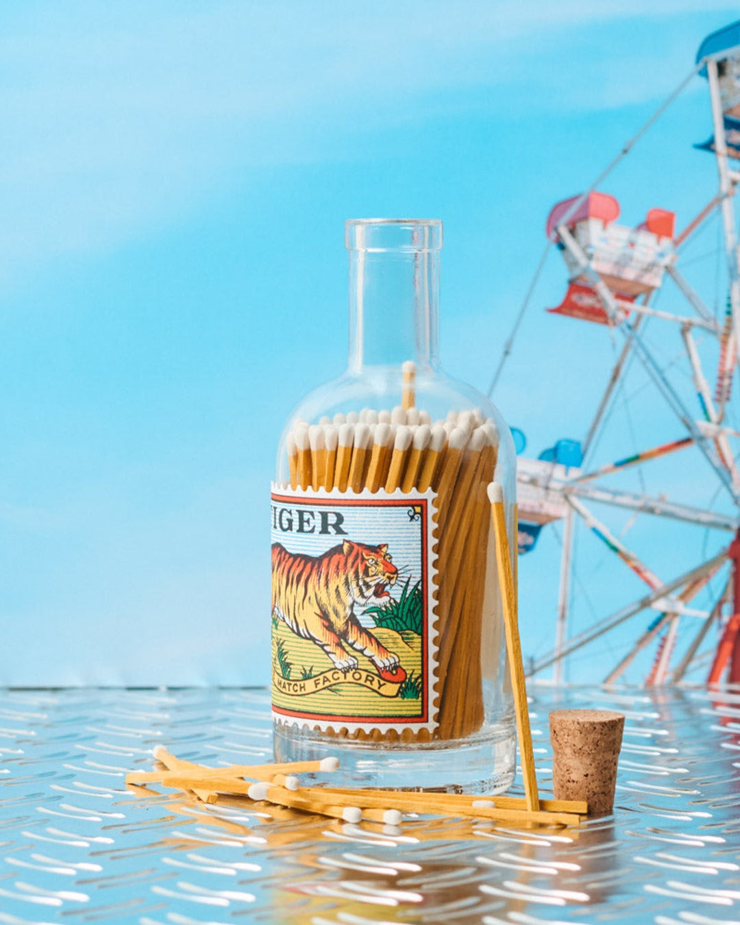 Archivist - Bottle of 150 matches - Tiger