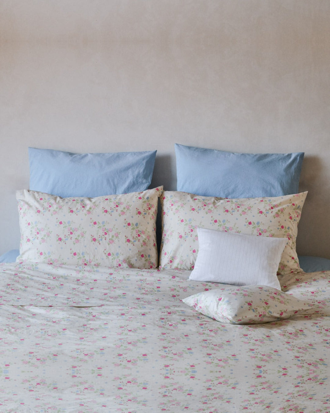 Merci - Drap Plat En Percale De Coton - Jardin