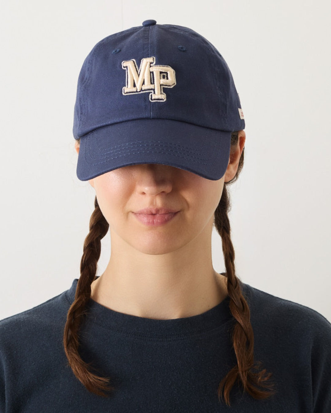 Merci - Casquette Mp - Marine & Blanc Cassé