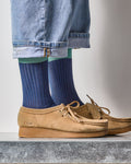 Merci - Theodora Socks - Navy Blue