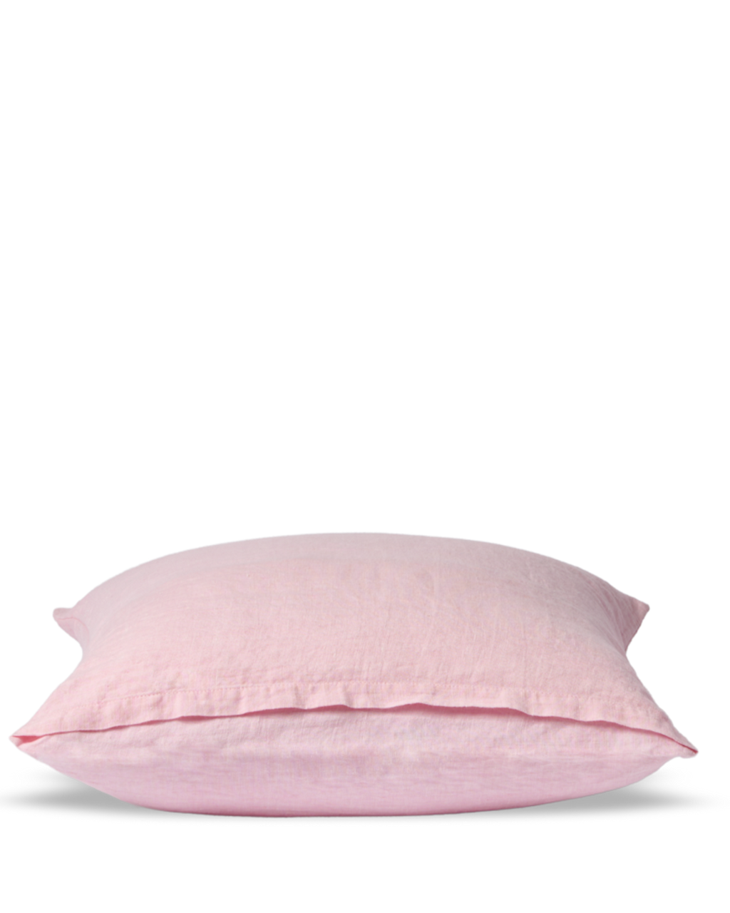 Merci - Washed linen pillowcase - Granita Pink