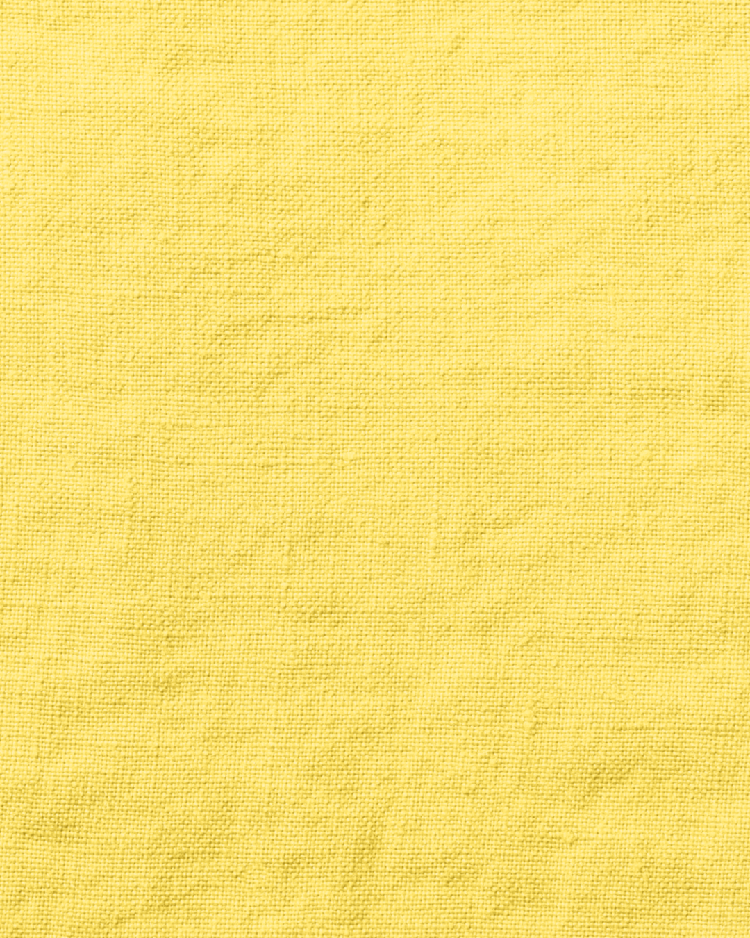Merci - Cabas En Lin Lavé - Jaune Citronnade