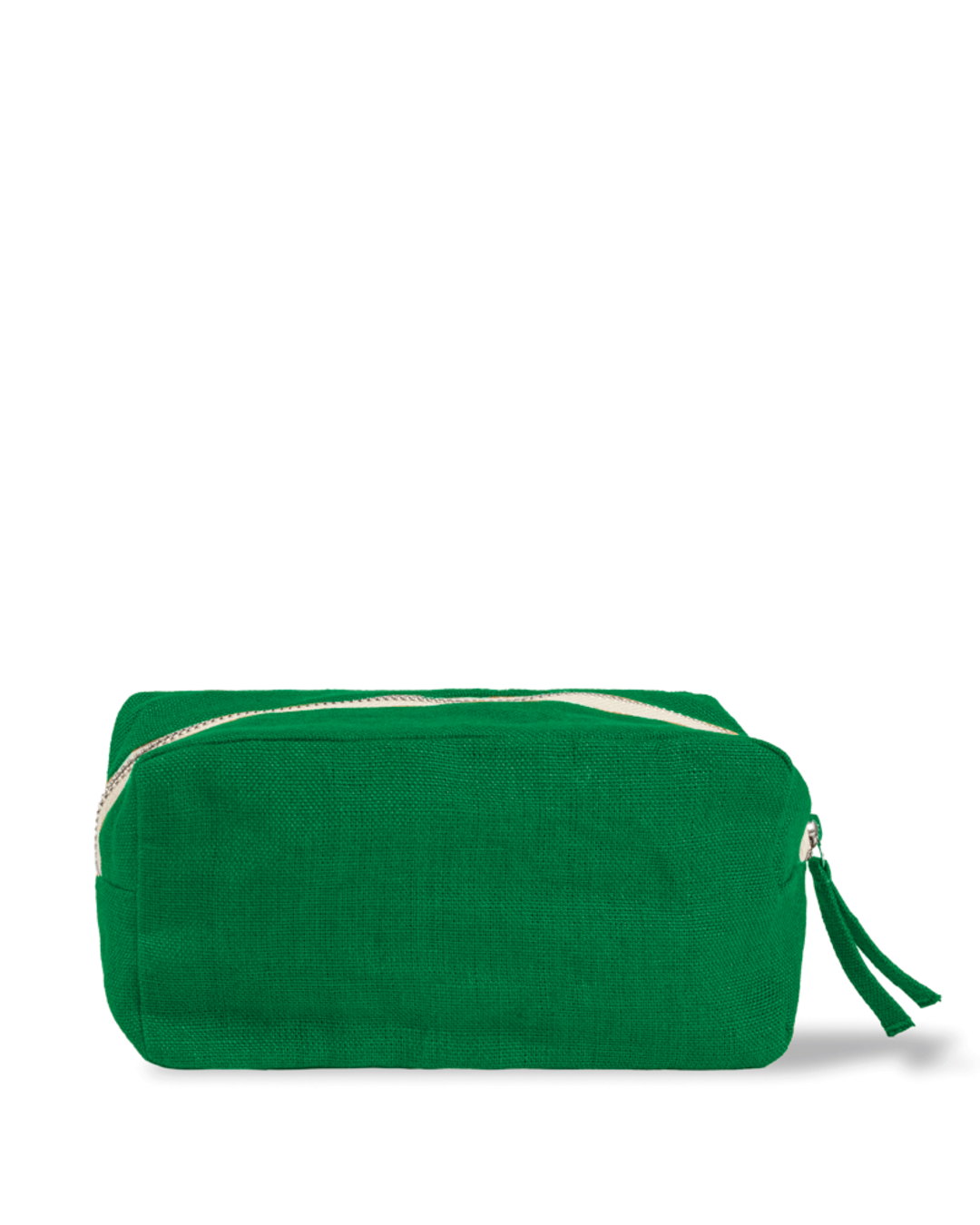 Merci - Washed linen pencil case - Vegetable Green