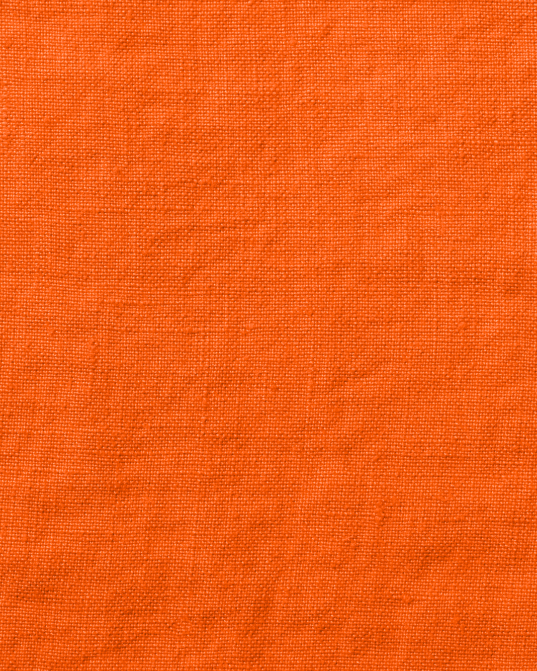 Merci - Cabas En Lin Lavé - Orange Zeste