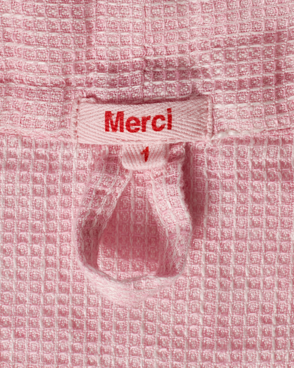 Merci - Linen bathrobe - Granita Pink