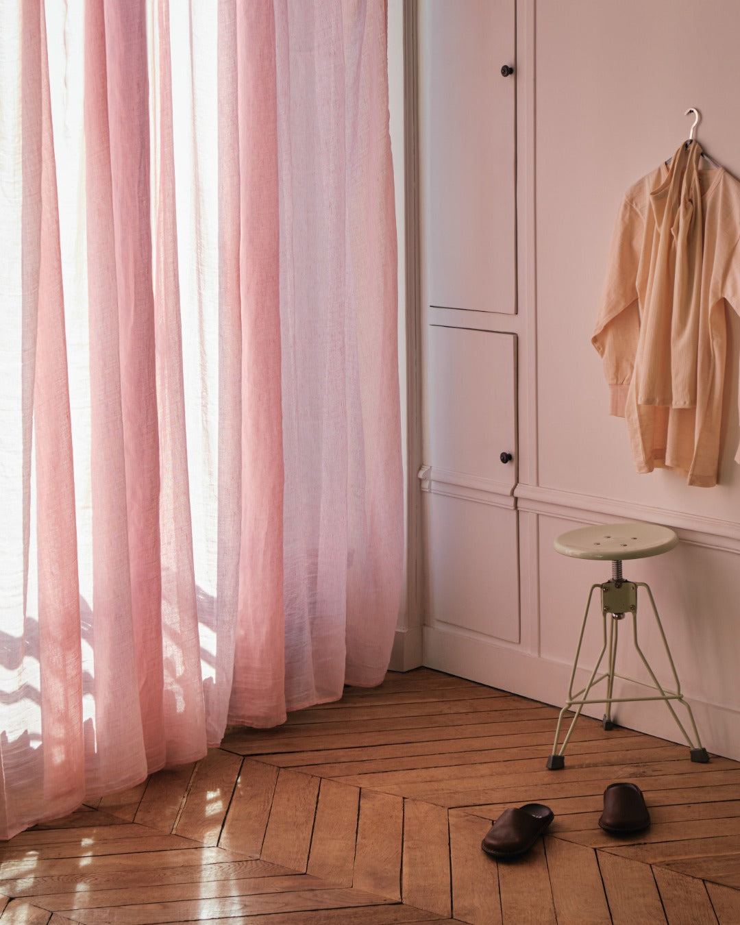 Merci - Linen & Cotton Voile - Granita Pink