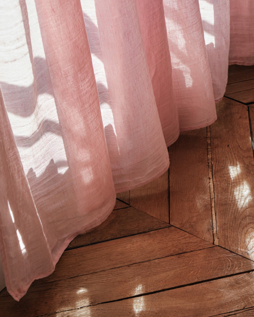 Merci - Linen & Cotton Voile - Granita Pink