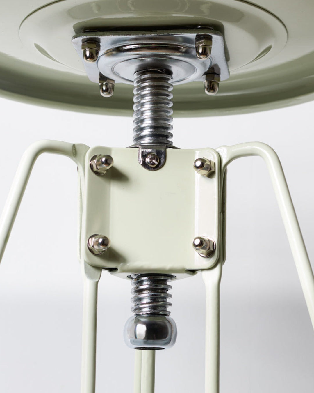 Dulton - Clipper II Stool - Ivory