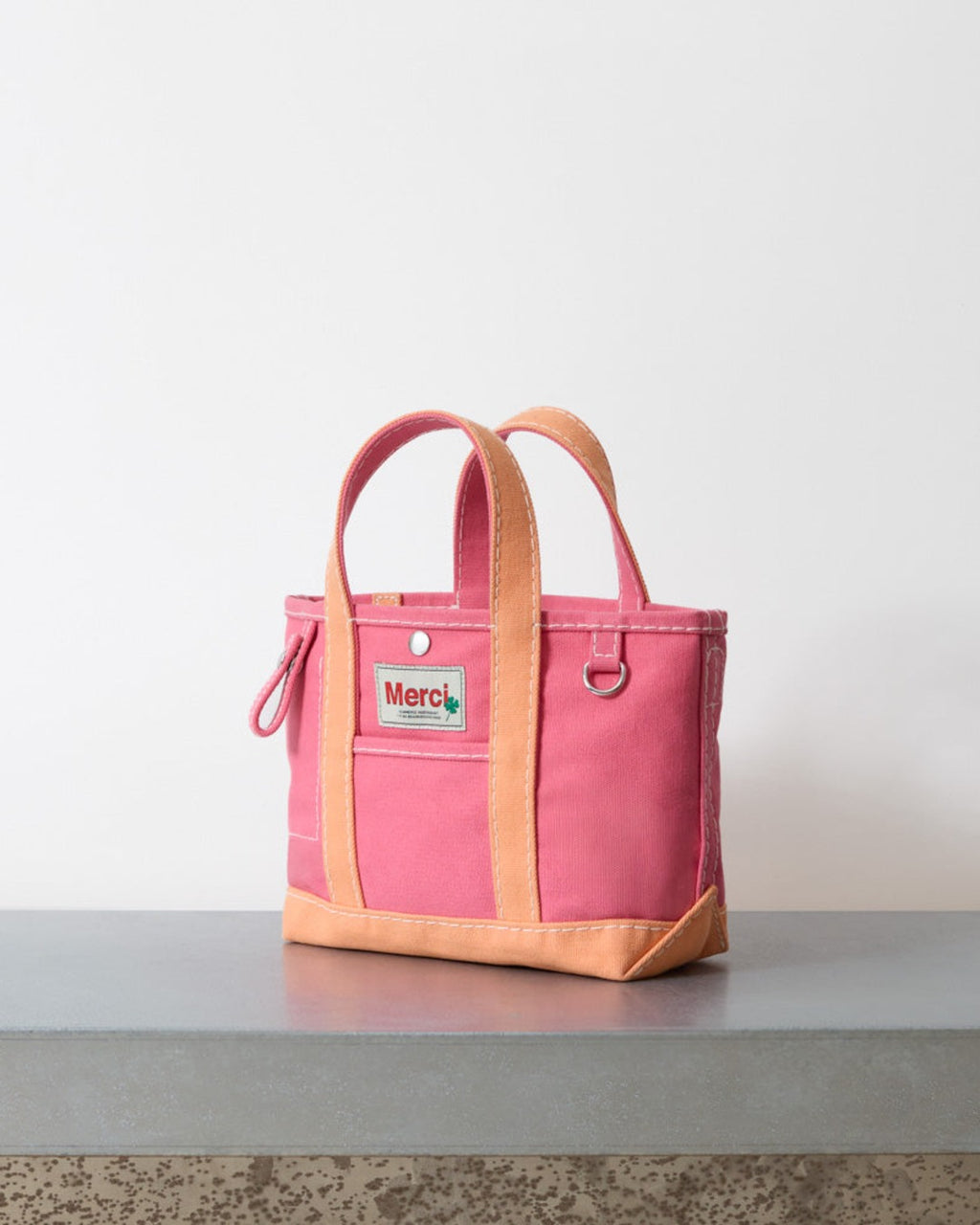 Merci - Cabas Candide - Rose & Abricot