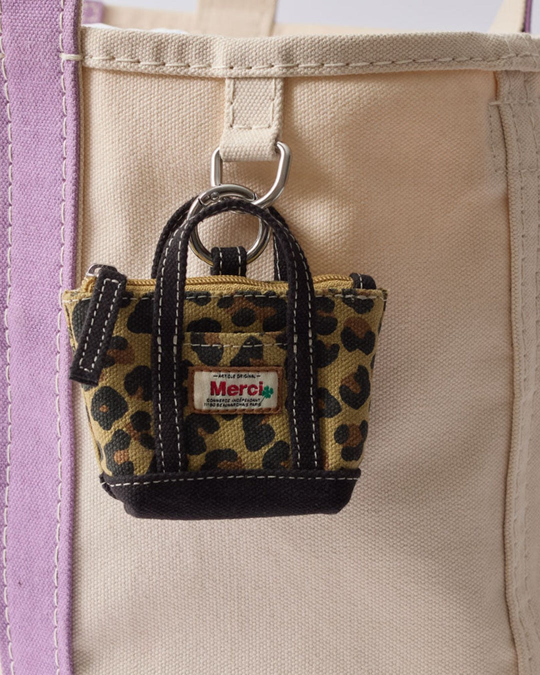 Merci - Porte Monnaie Candide Charm - Leopard
