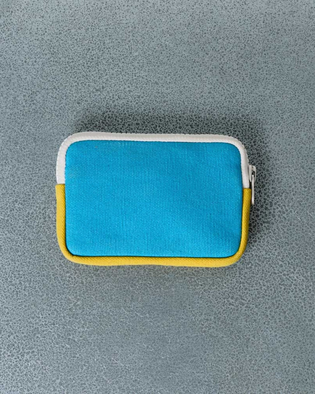 Merci - Candide Coin Purse - Blue & Yellow