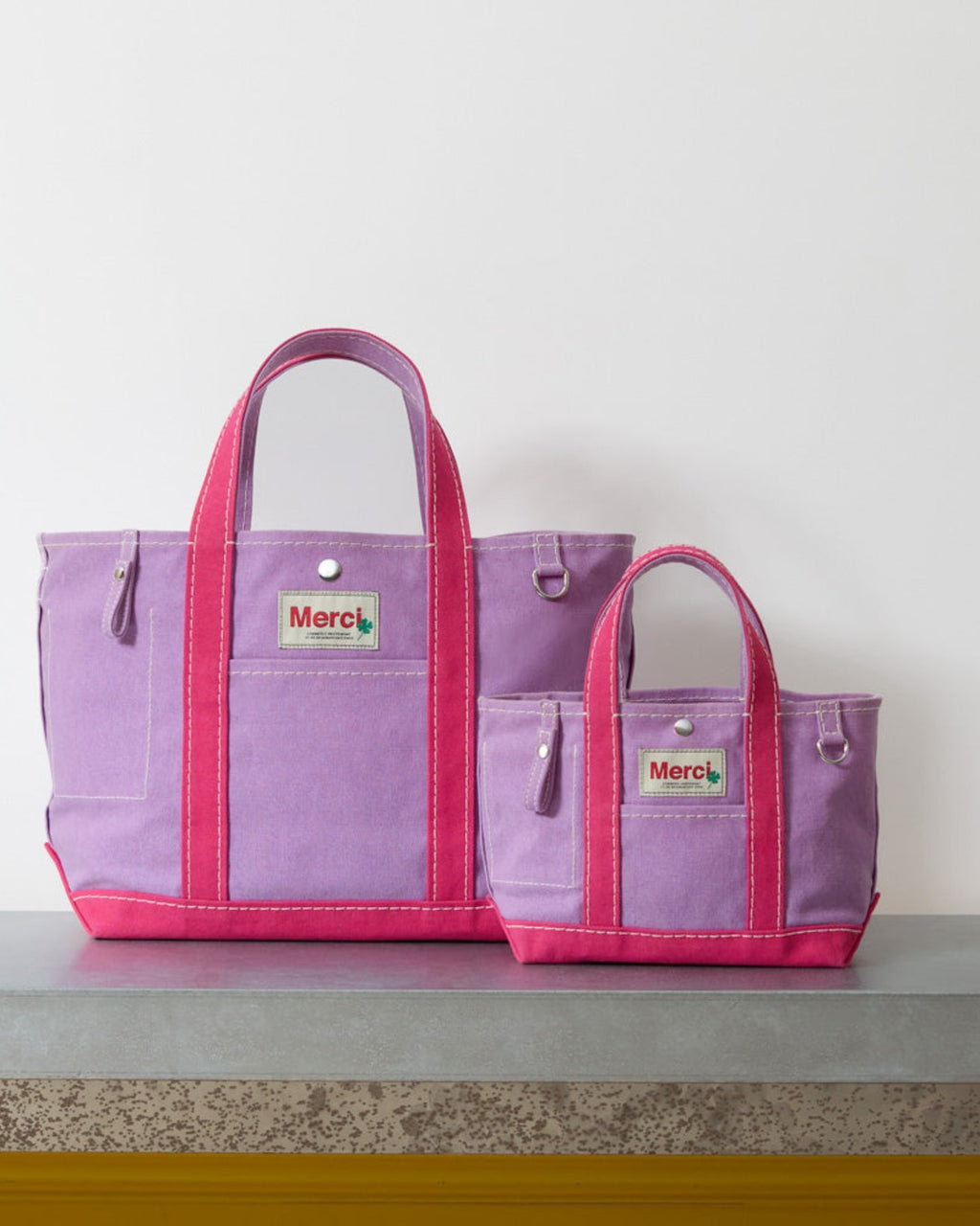 Merci - Cabas Candide - Lila & Fuchsia