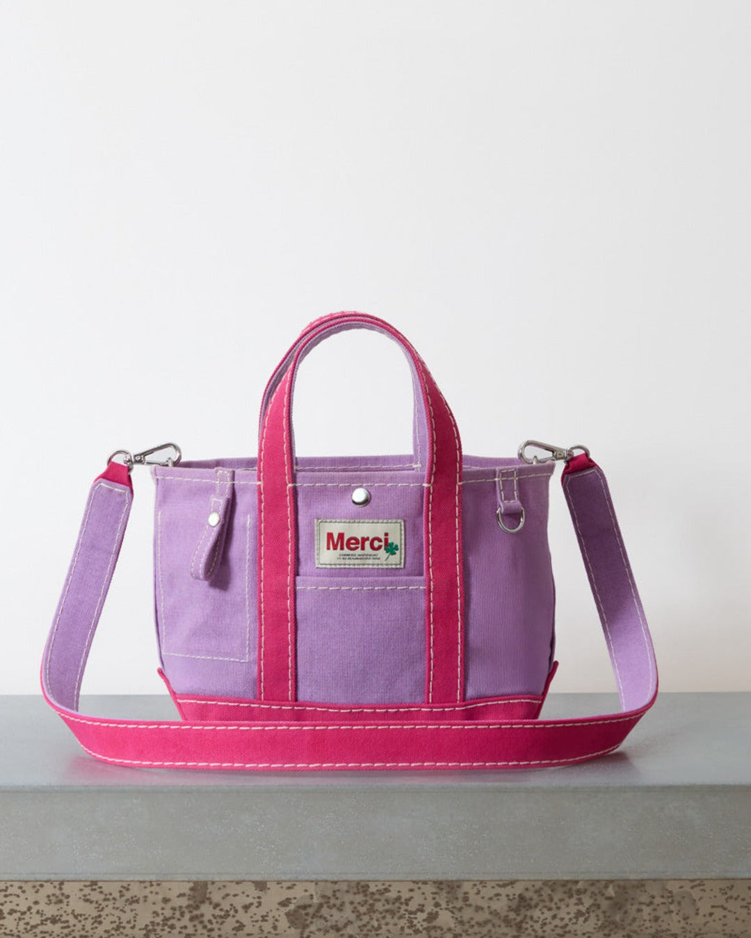 Merci - Cabas Candide - Lila & Fuchsia