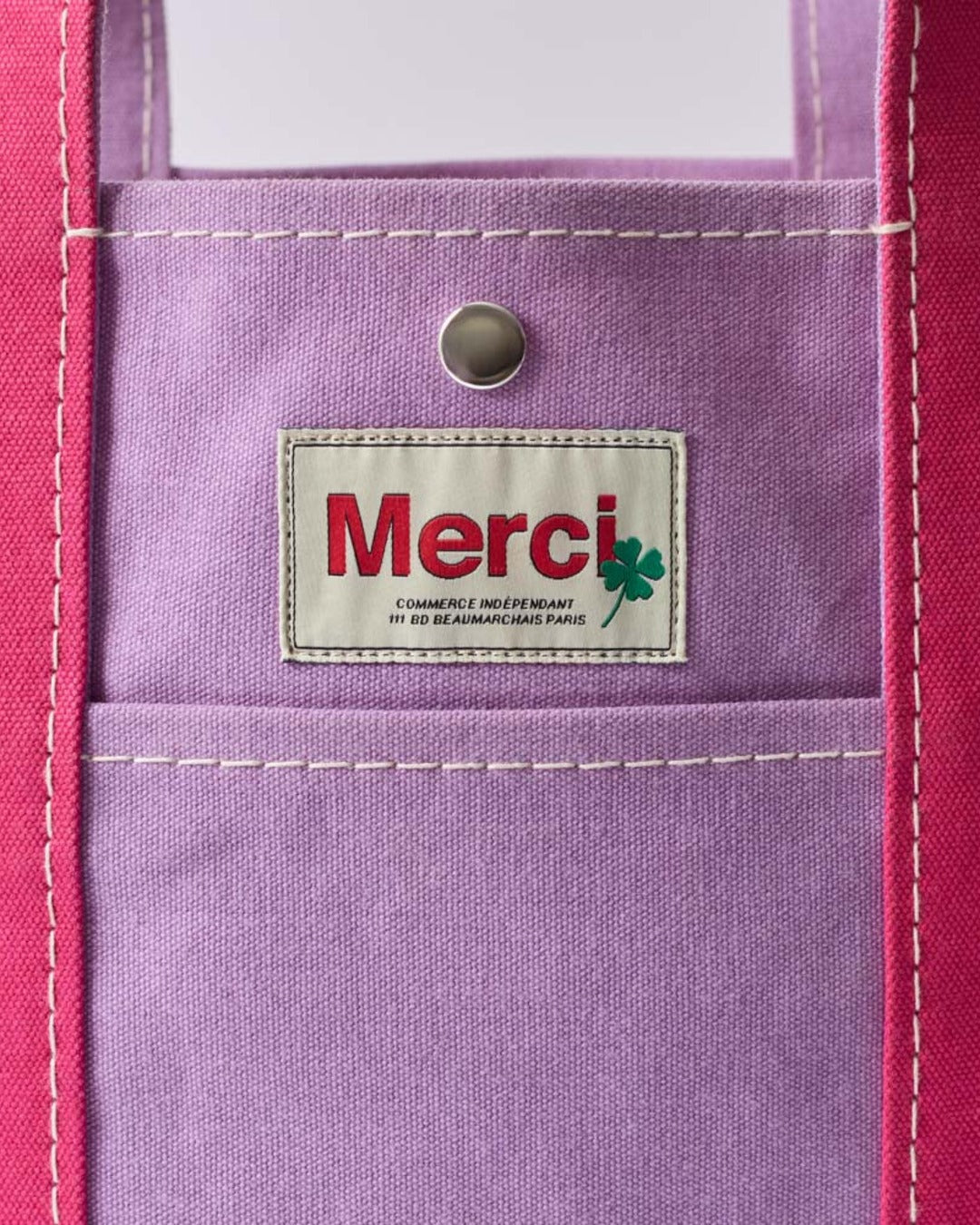 Merci - Cabas Candide - Lila & Fuchsia