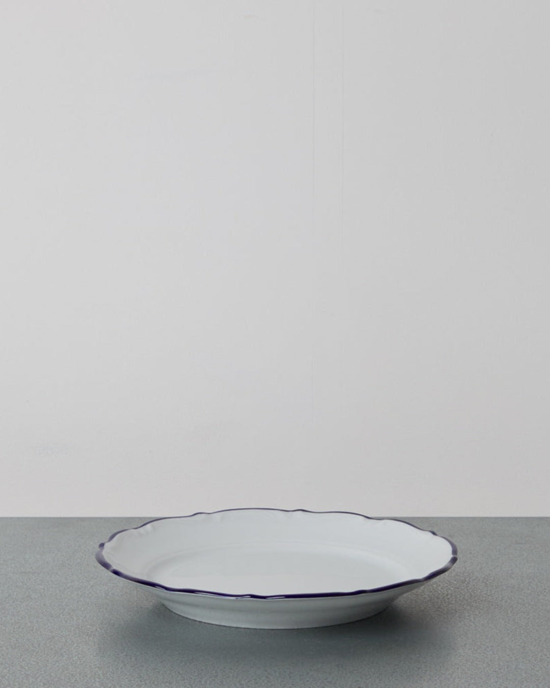 Pioli - Marina Dinner Plate - White & Blue
