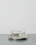 Kinto - Teacup and saucer - Clear
