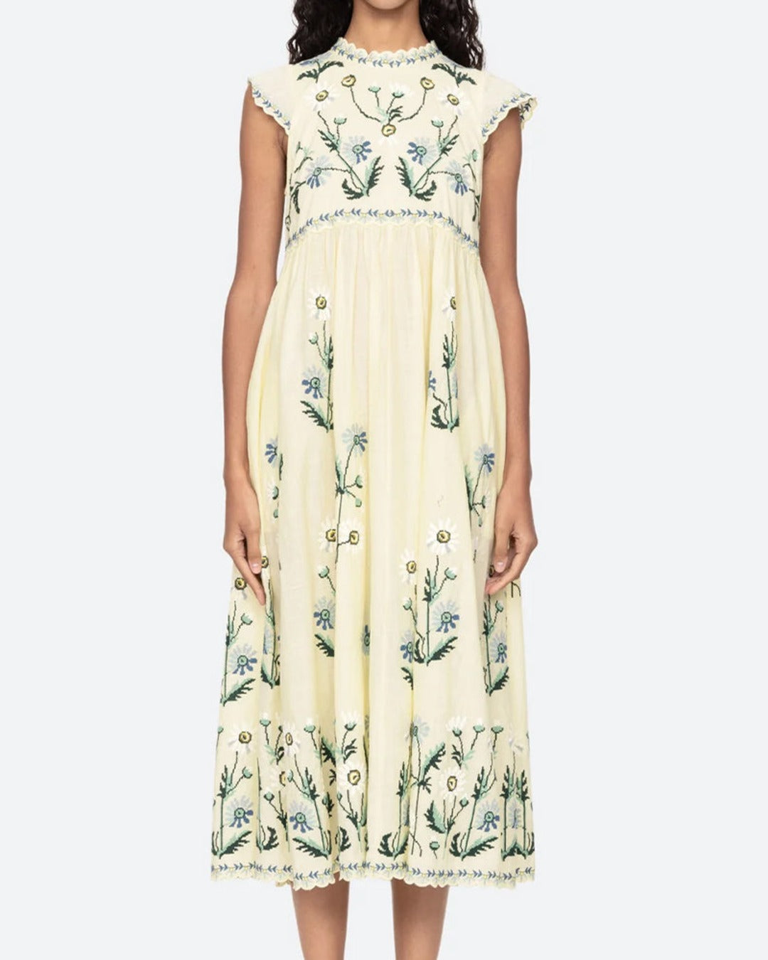 Sea New York - Sea NY - Audra Dress - Butter Yellow