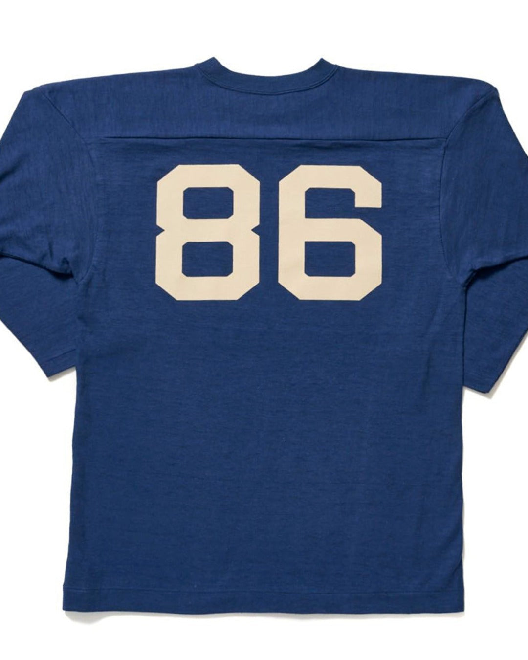 Warehouse & Co - T Shirt Sleeve Football 4063 - Marine