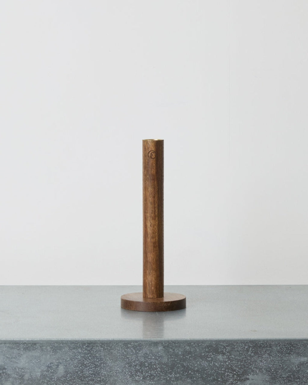 Ernst - Wooden Candle Holder - Dark
