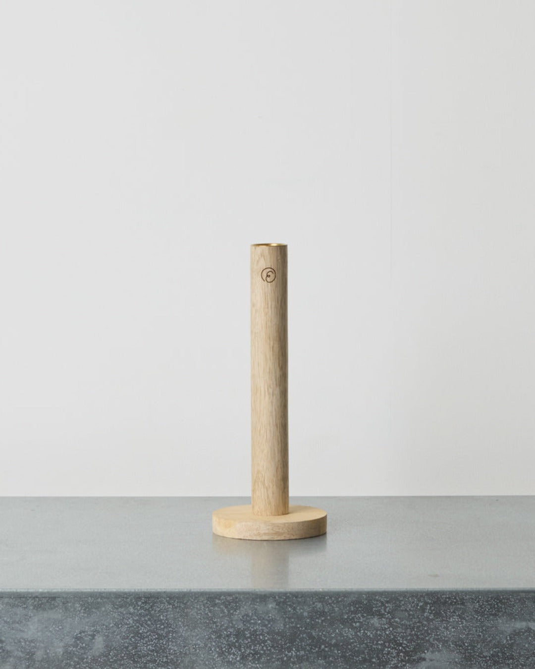 Ernst - Wooden Candle Holder - Natural
