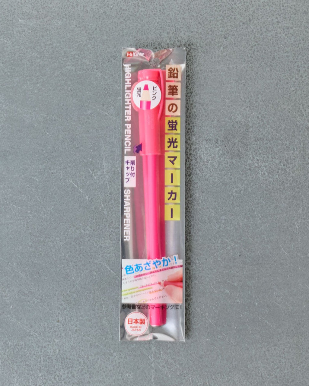 Kutsuwa - Crayon Sharp Fluo - Rose
