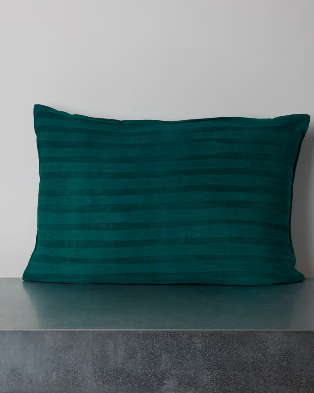Tensira - Cotton Pillow - Green Stripes