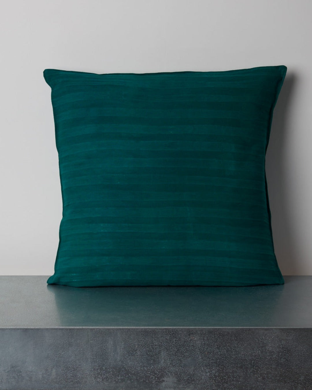 Tensira - Cotton Pillow - Green Stripes