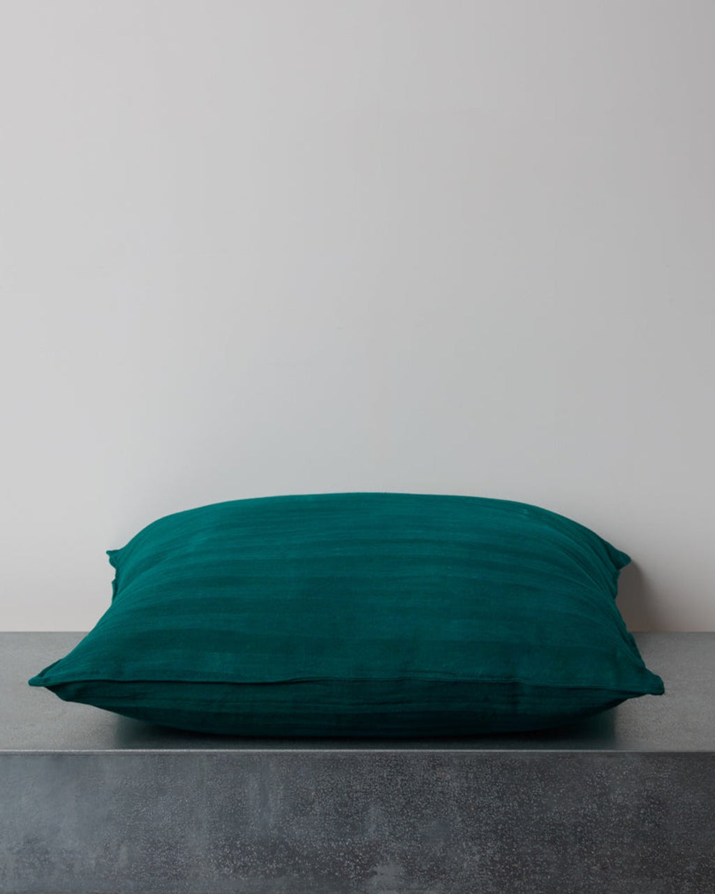 Tensira - Coussin En Coton - Rayures Vertes