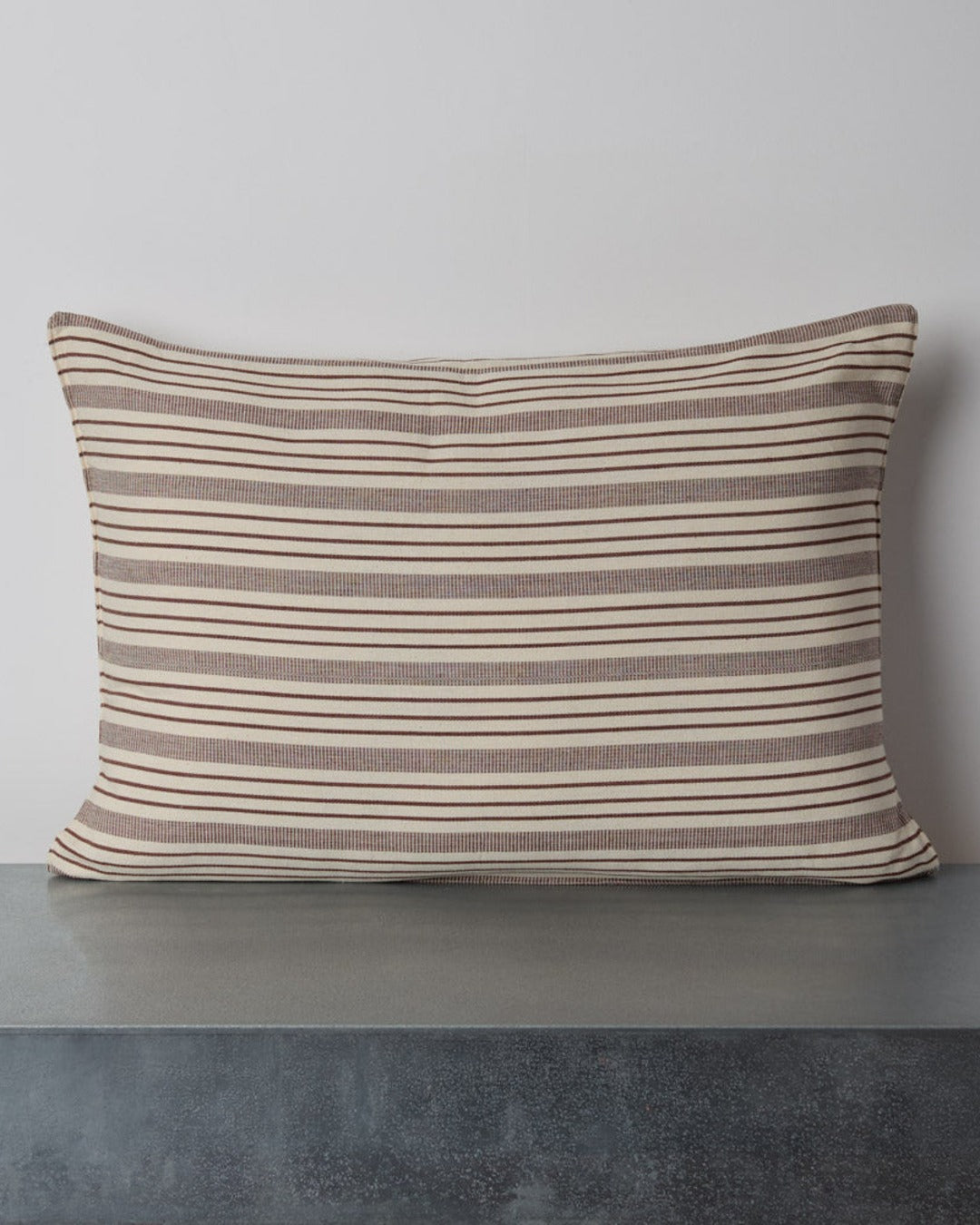 Tensira - Cotton Pillow - Chocolate Stripes