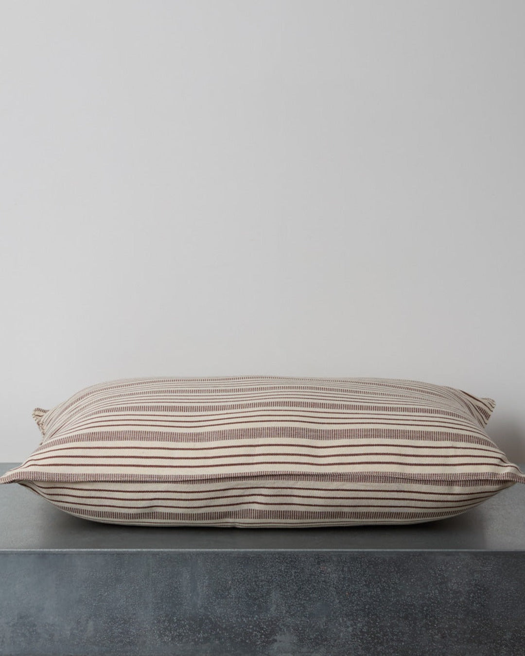 Tensira - Cotton Pillow - Chocolate Stripes