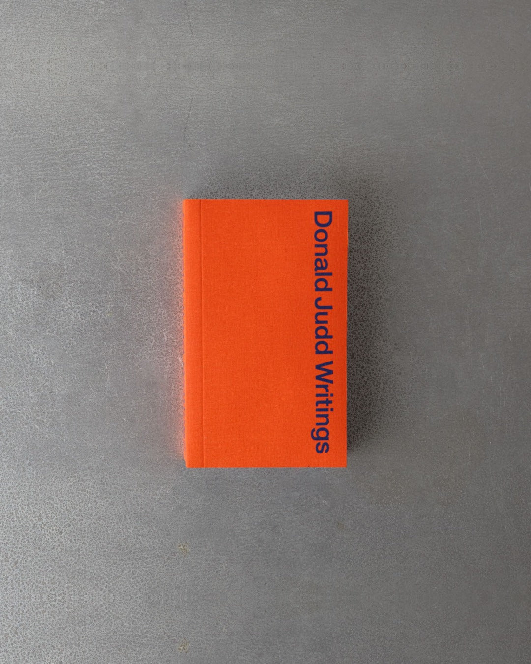 Mack - Livre Donald Judd Writings