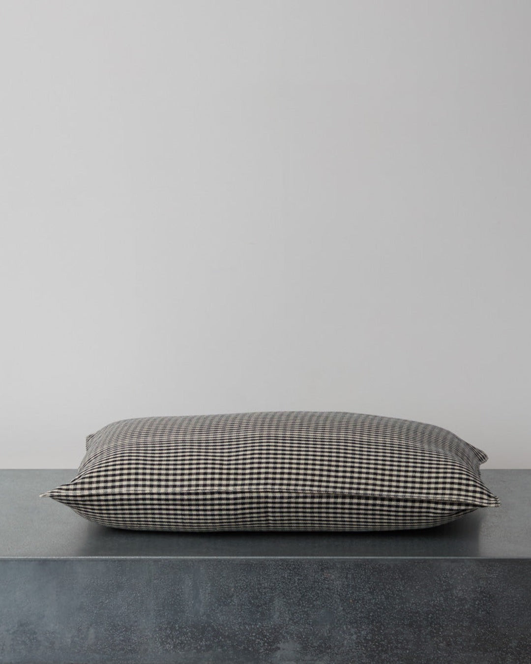 Tensira - Cotton Pillow - Black & White Vichy