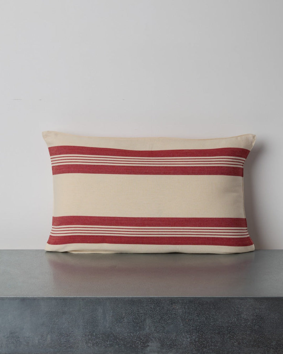 Tensira - Cotton Pillow - Red Stripes