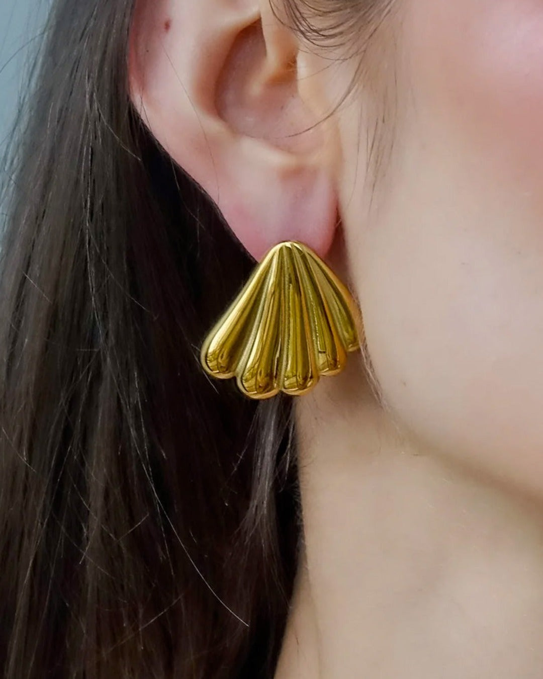Harpie - Clea earrings - Gold