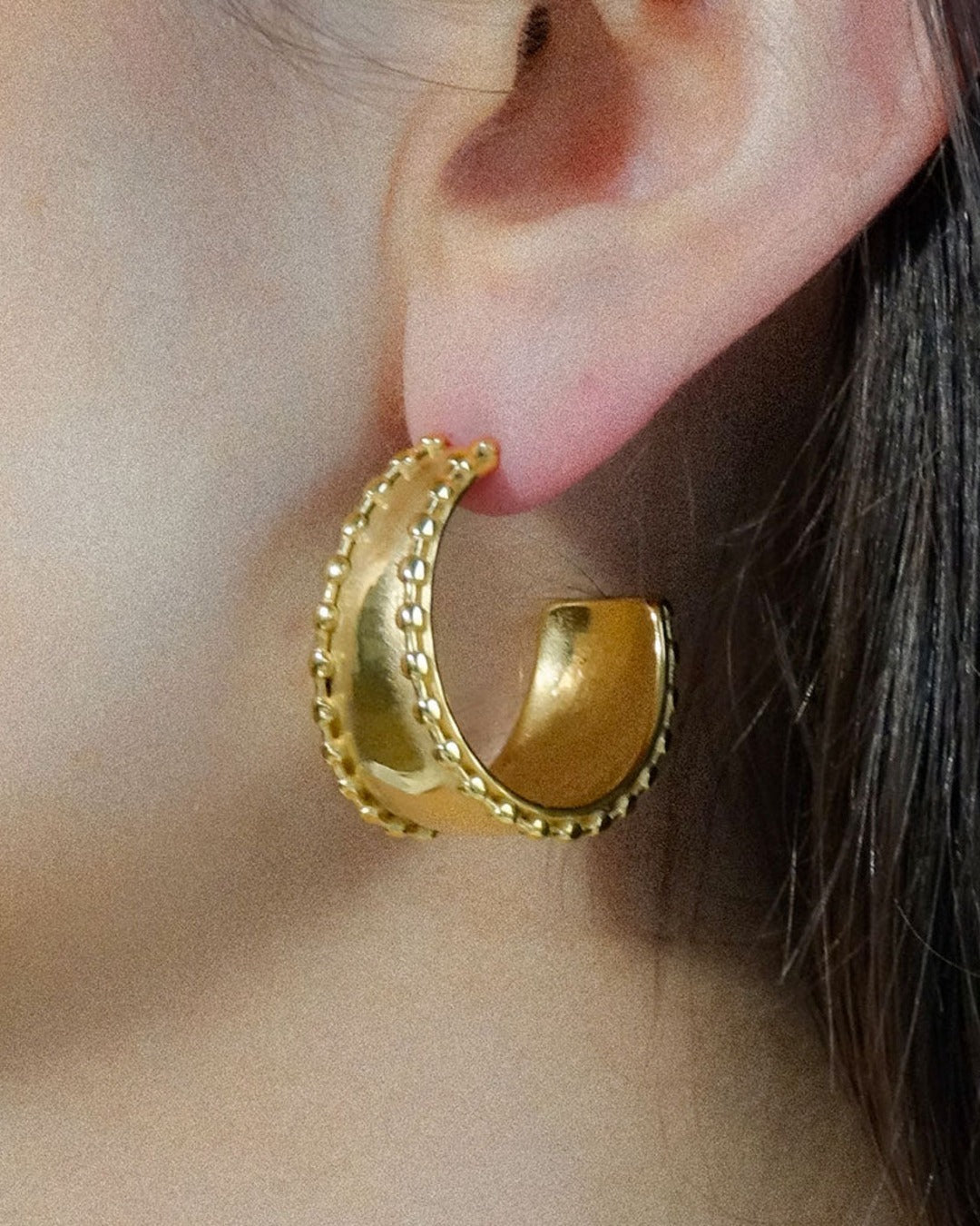Harpie - Eda earrings - Gold