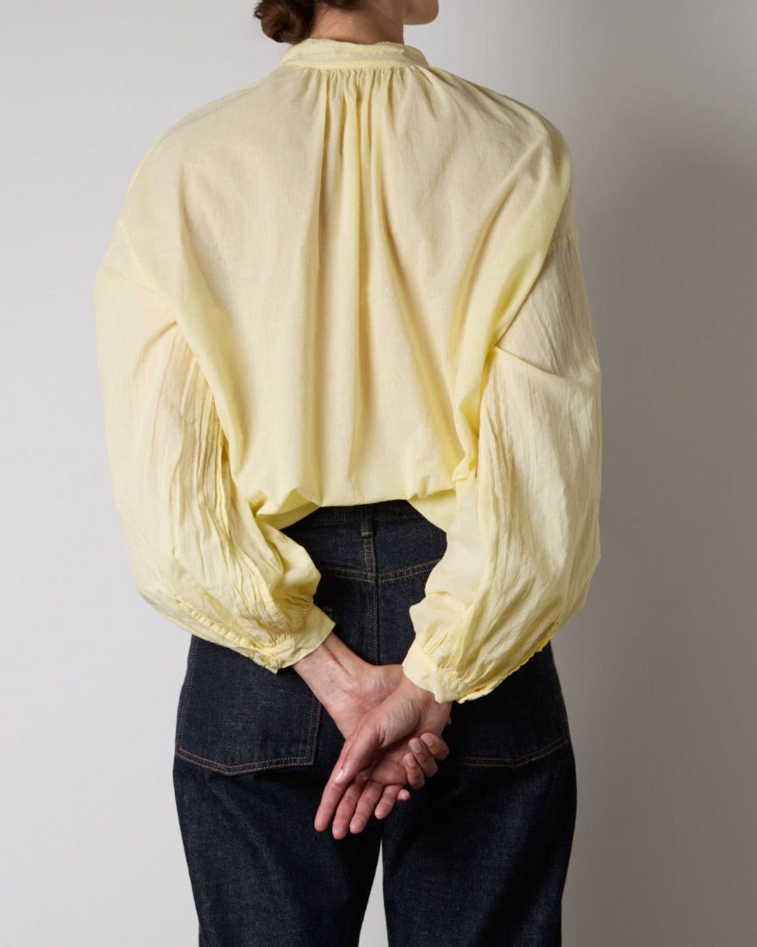 Merci - Victoria Shirt - Pale Yellow
