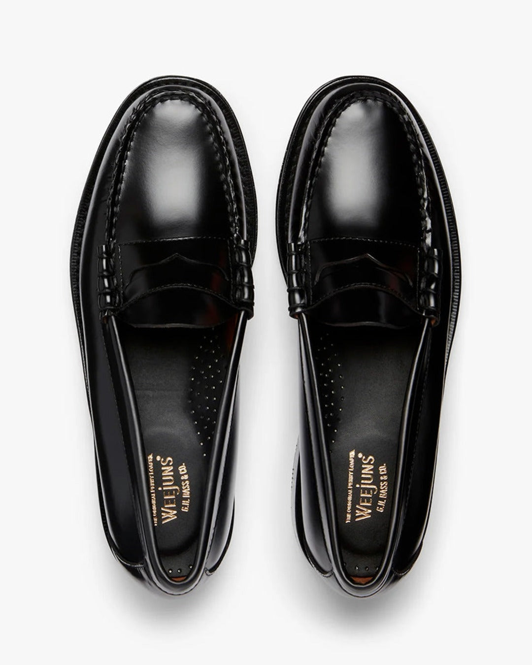 Gh Bass - Weejuns Larson Penny Loafers - Black