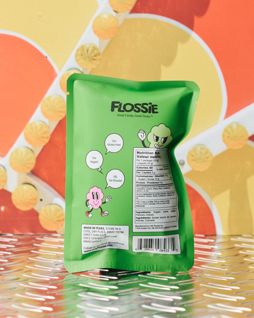 Flossie - Barbe À Papa Pomme Verte