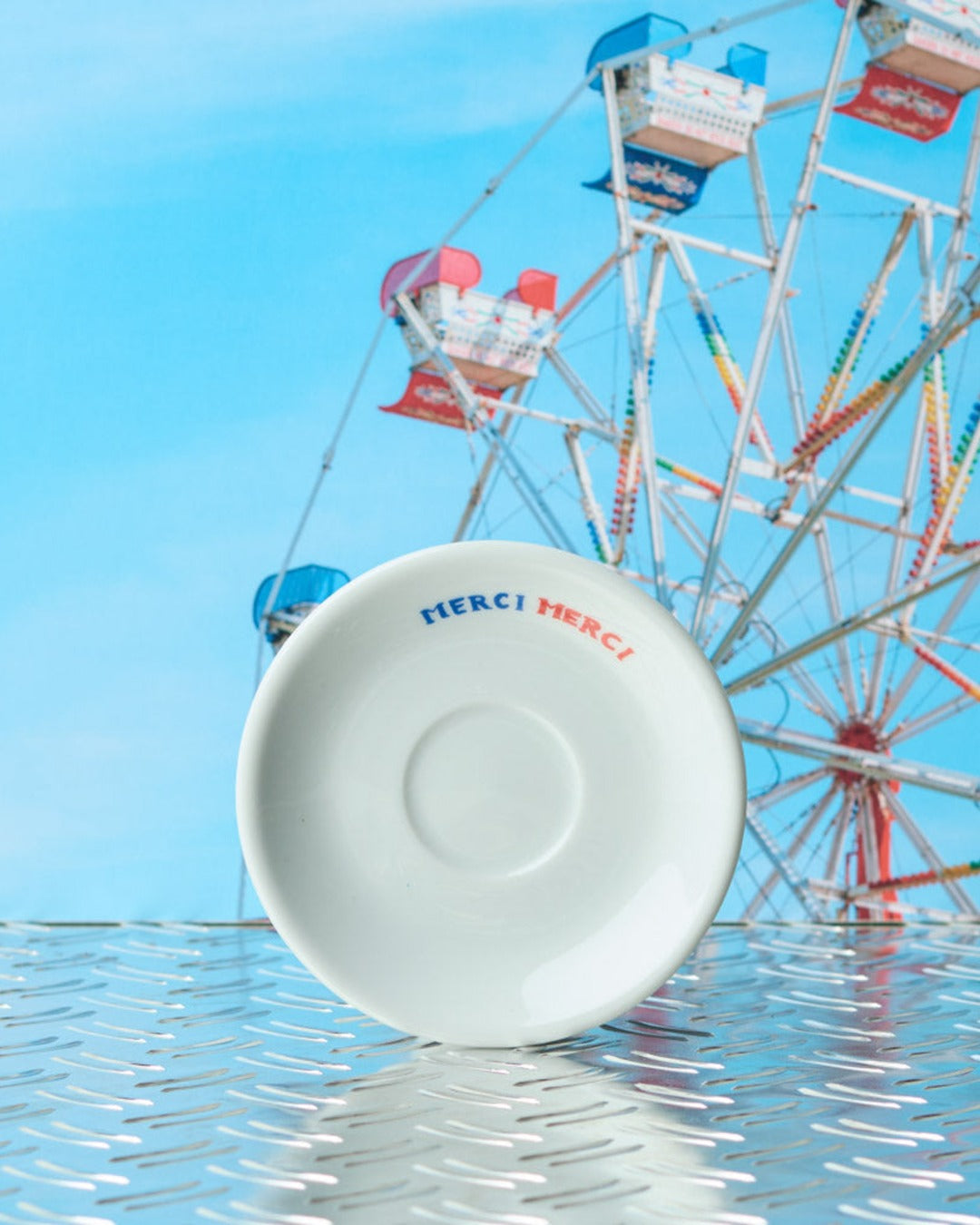 Merci x Shia Mcshia - Tasse À Expresso Et Soucoupe Souris