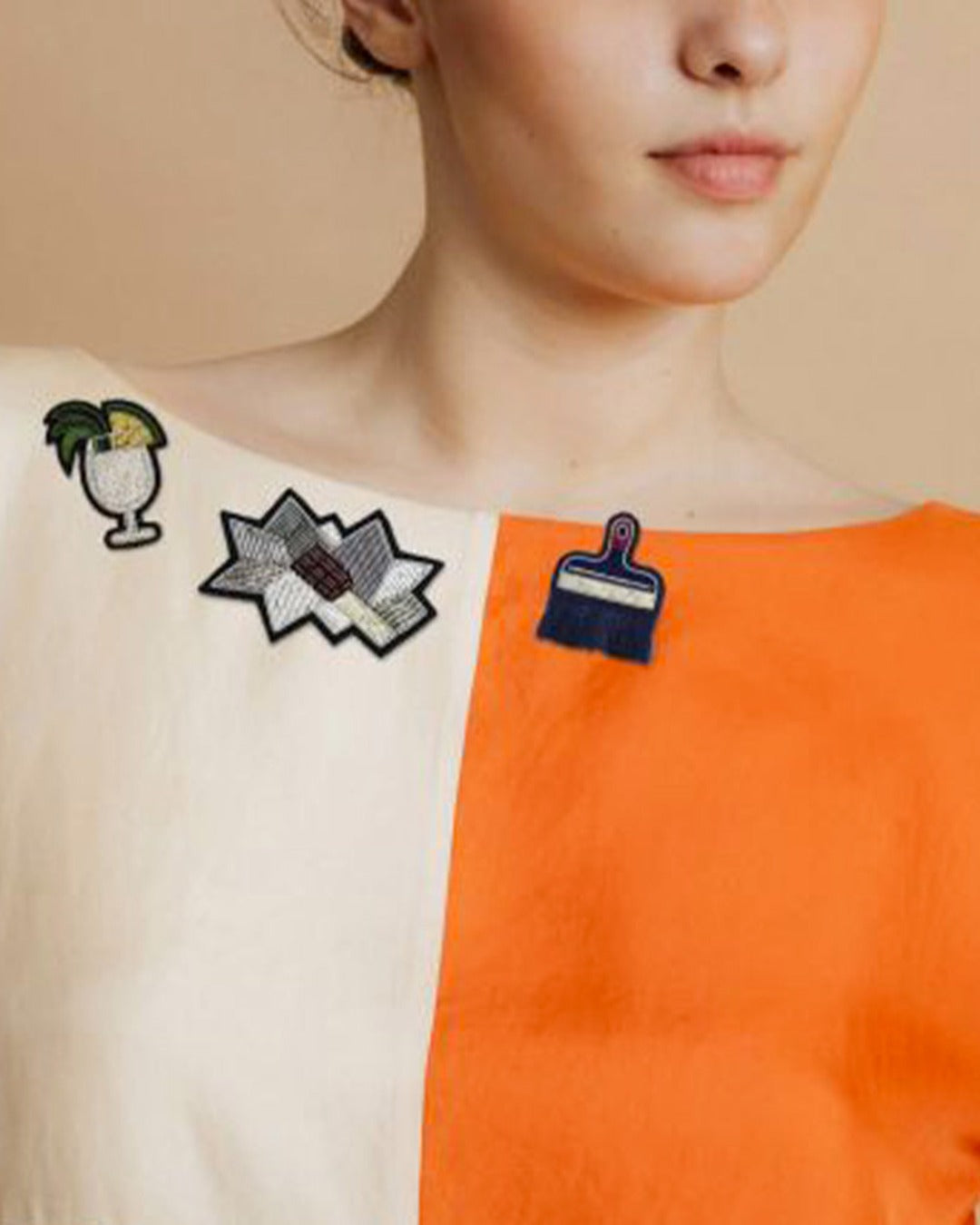 Macon & Lesquoy - Brooch - Pina Colada