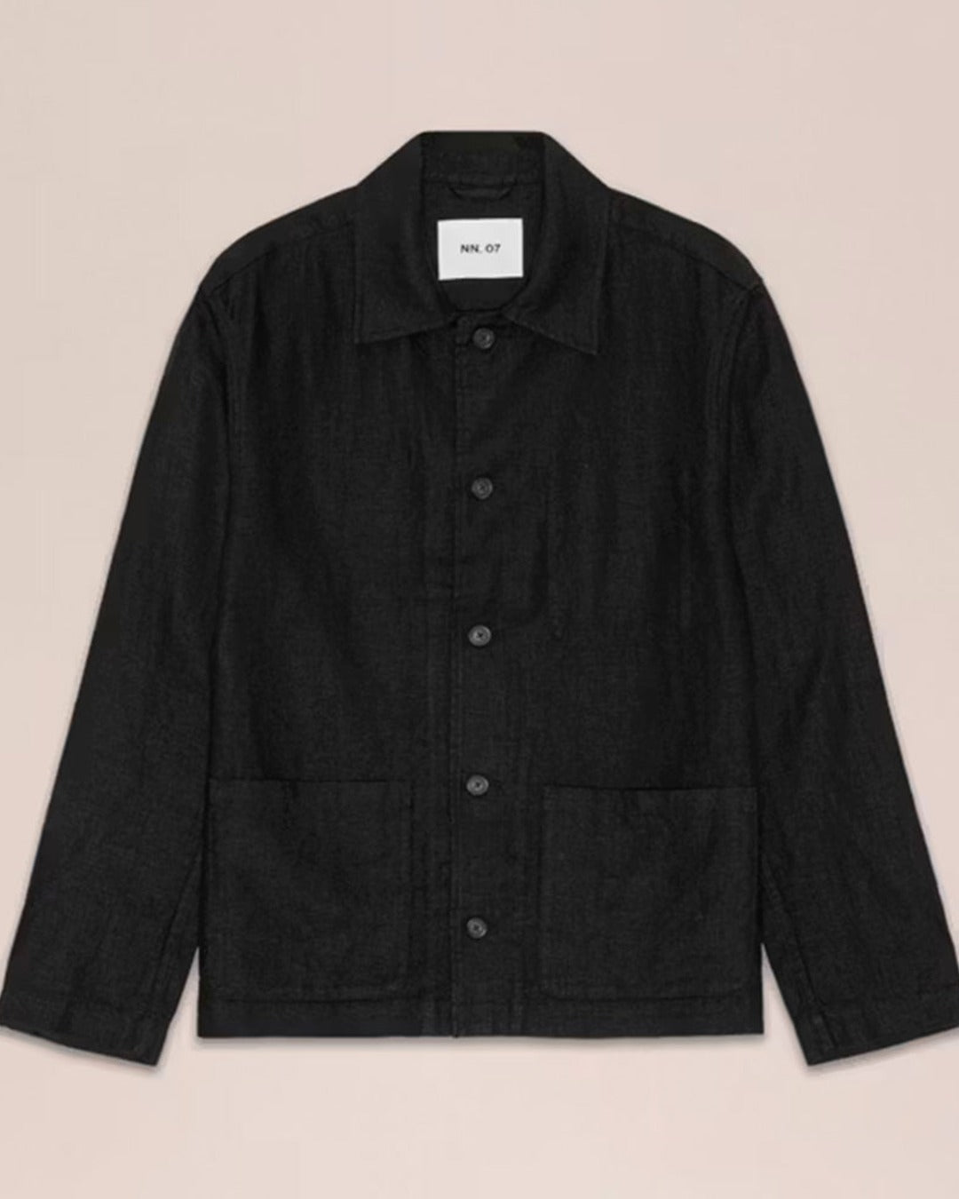 Nn07 - Morgan Overshirt - Black