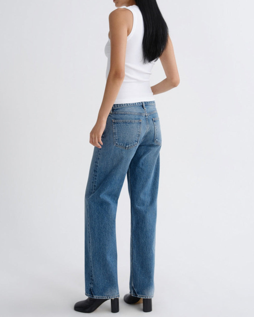 Agolde - Low Rise Loose Jeans - Liberty